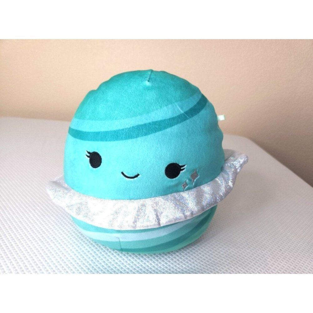 Squishmallow Kellytoy Plush Hugo The Teal Blue Planet Space Squad 8" 2021